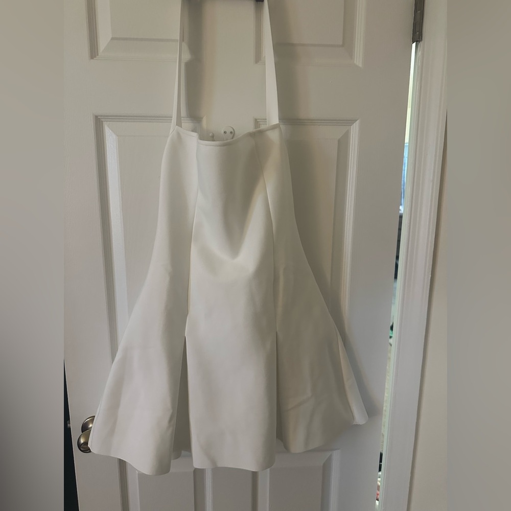 Fashion Nova White Bandage Mini Dress, NWT, size XL.